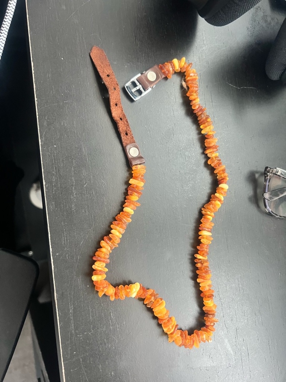 Amber crown organic flea & tick collar